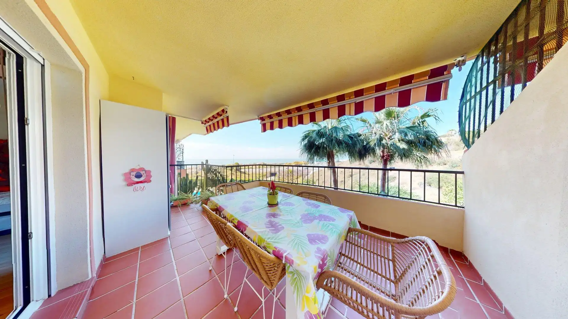 Terraza de Piso en venta en Mijas con Aire acondicionado, Calefacción y Jardín privado