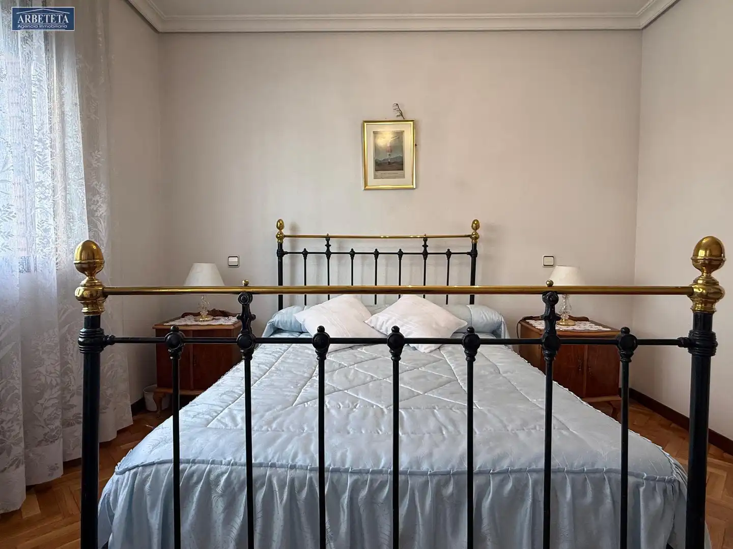 Schlafzimmer von Einfamilien-Reihenhaus zum Verkauf in Guadalajara mit Heizung, Parkett und Terrasse
