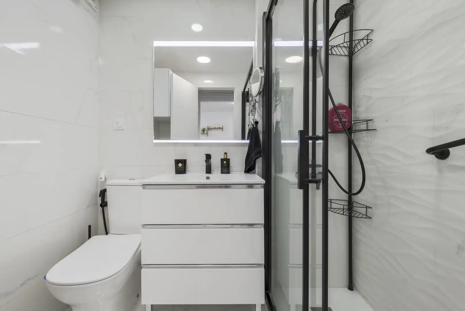 Baño de Ático en venta en Mijas con Aire acondicionado, Terraza y Piscina