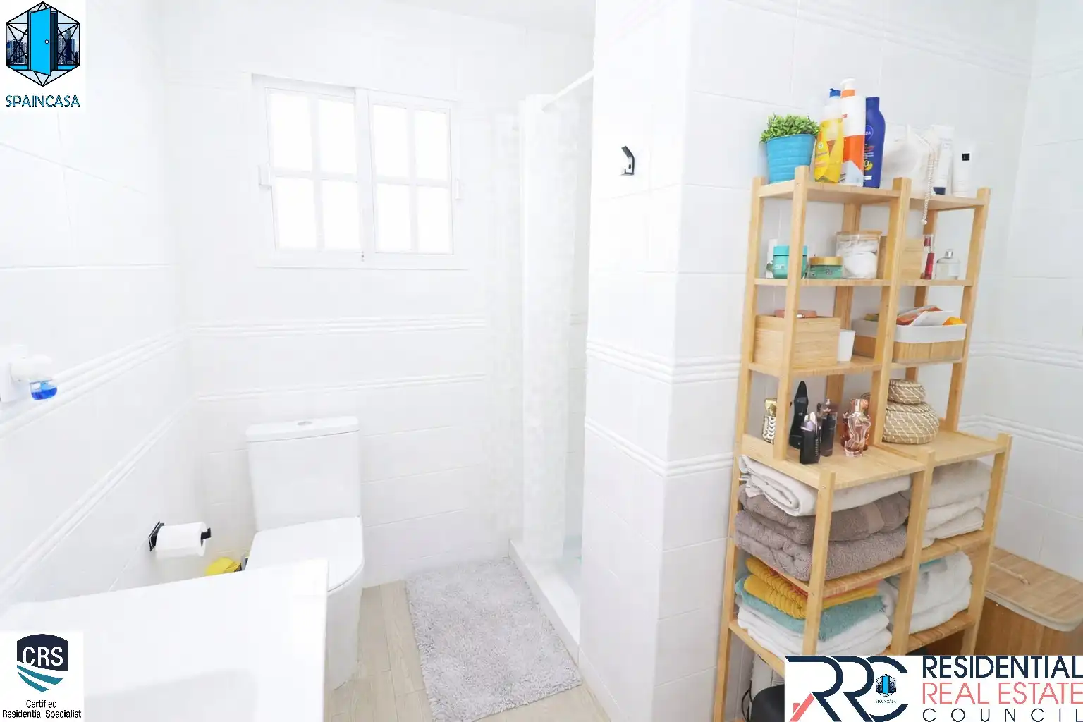 Baño de Casa o chalet en venta en Aljaraque con Aire acondicionado, Calefacción y Terraza