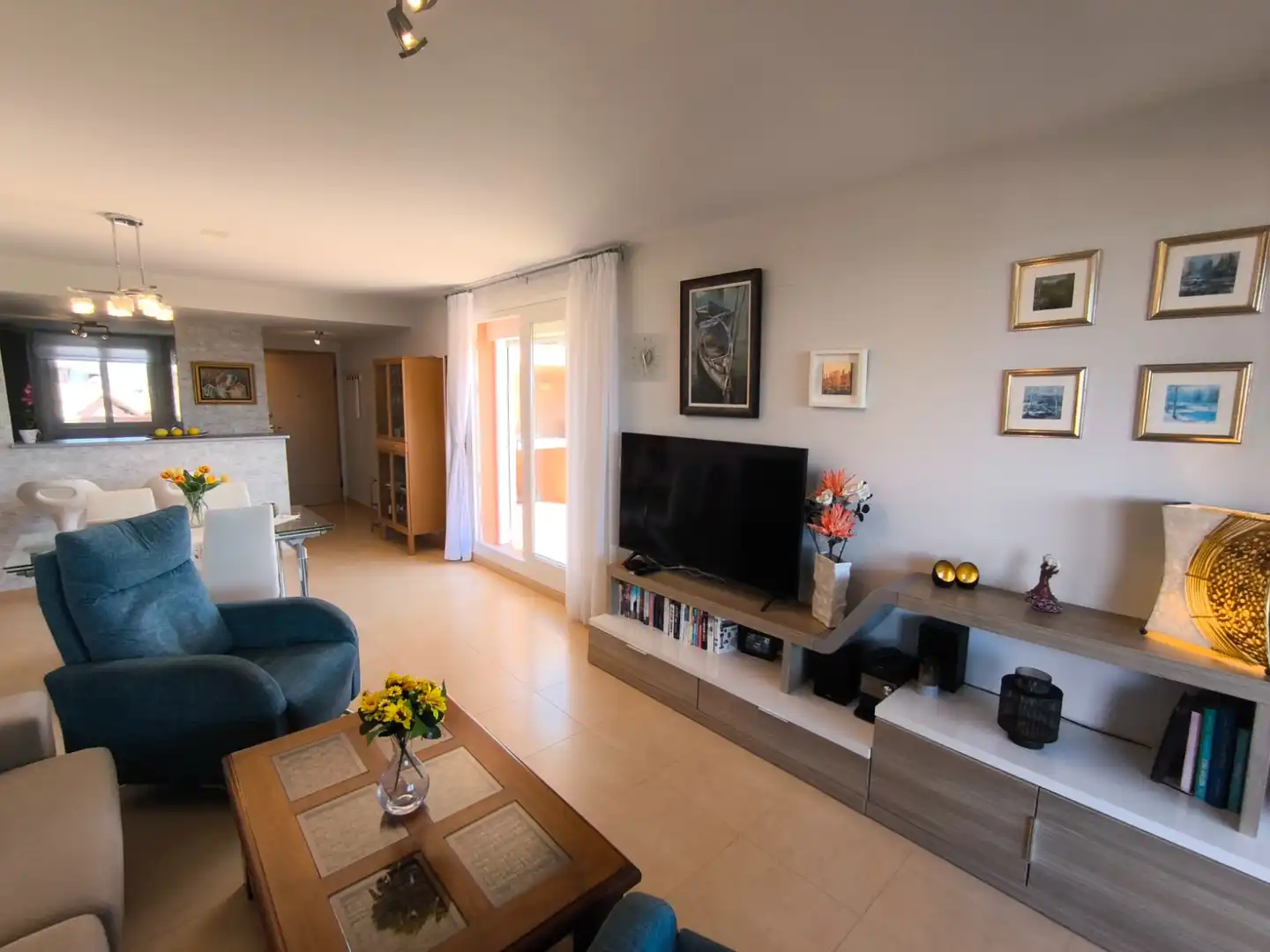 Sala d'estar de Àtic en venda en Torre-Pacheco amb Aire condicionat, Calefacció i Terrassa
