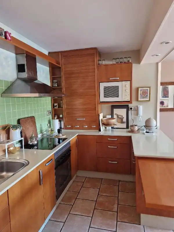 Kitchen of Flat for sale in Murcia  with Heating and Oven