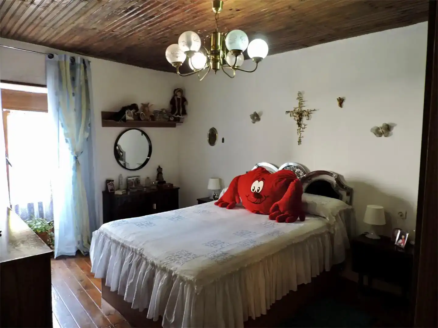Bedroom of Detached homes for sale in Alcañices  with Private garden, Parquet flooring and Storage room