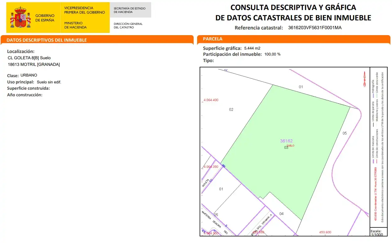 Residencial en venta en Motril