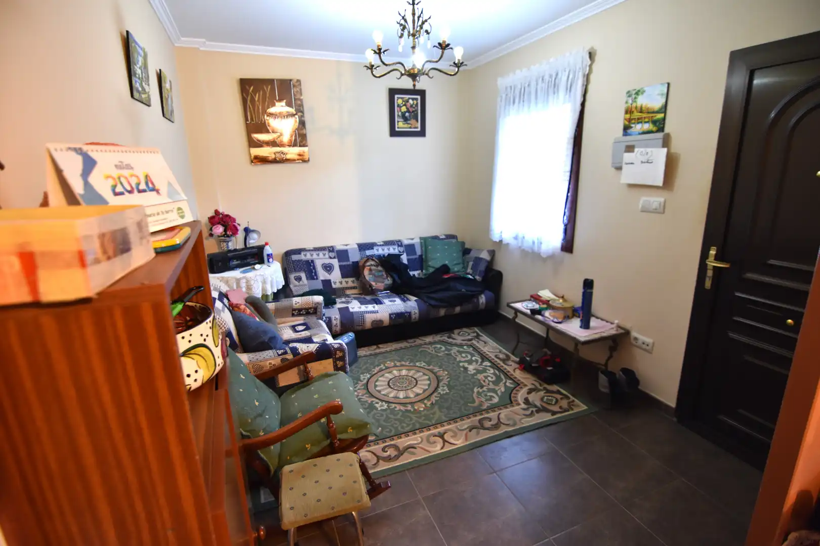 Living room of Houses for sale in Narón  with Heating, Private garden and Storage room