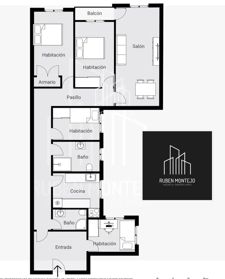 Wohnung zur untervermieten in Salamanca mit Heizung, Terrasse und Möbliert