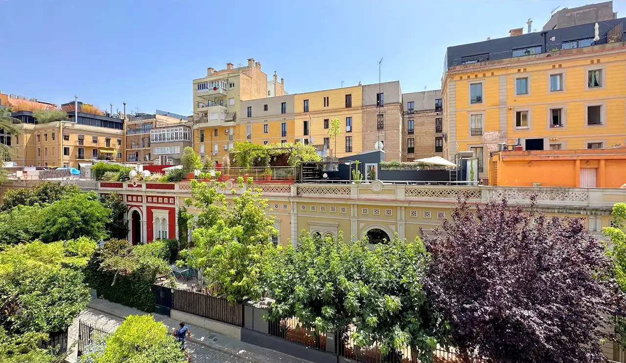 Terrace of Houses for sale in Barcelona  with Parquet flooring, Terrace and Furnished