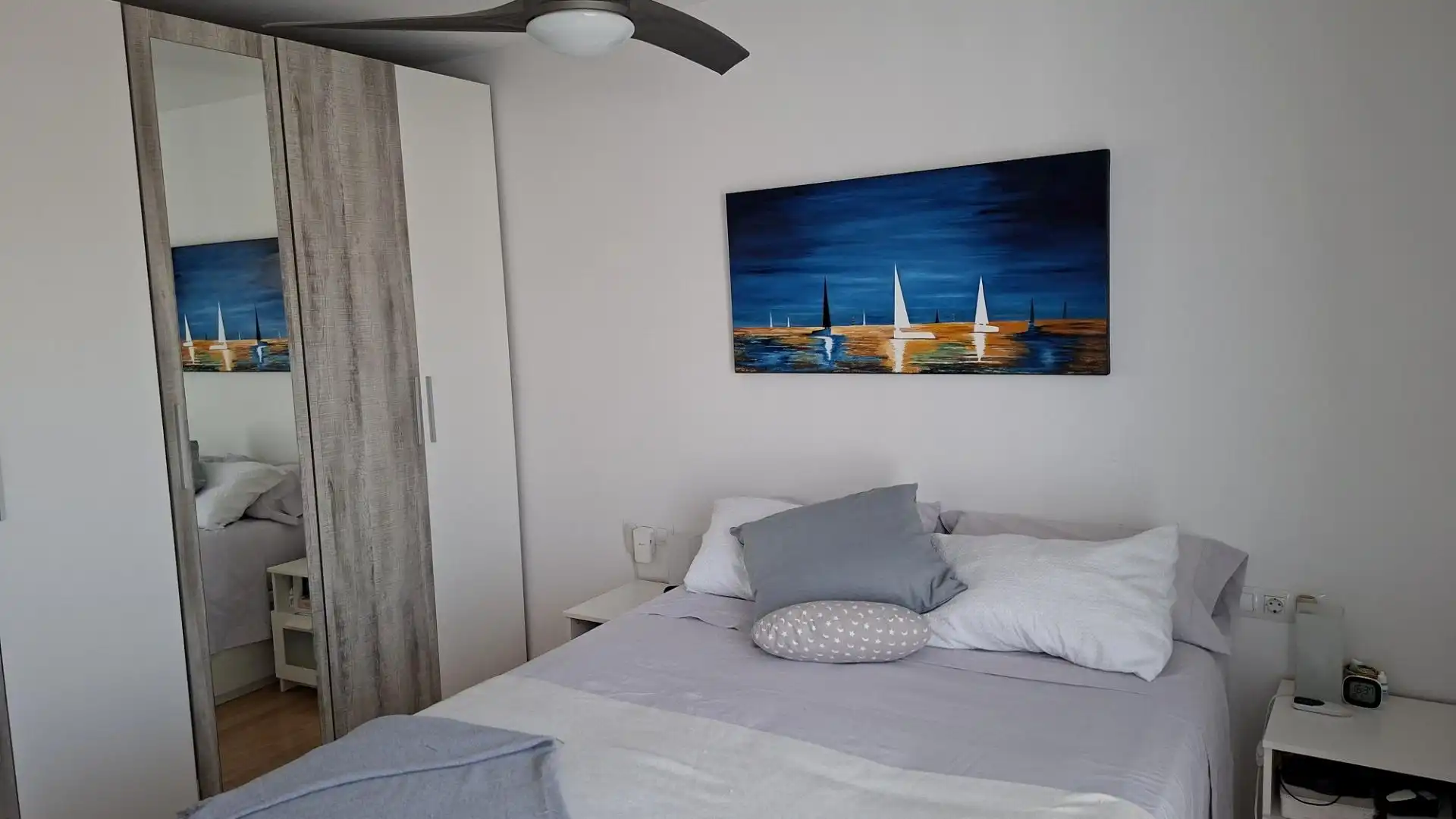 Bedroom of Flat for sale in Parets del Vallès  with Air Conditioner and Heating