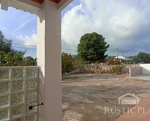 Exterior view of House or chalet for sale in Cabra del Camp  with Private garden, Terrace and Oven