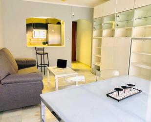 Living room of Flat to rent in Málaga Capital  with Air Conditioner, Furnished and Oven