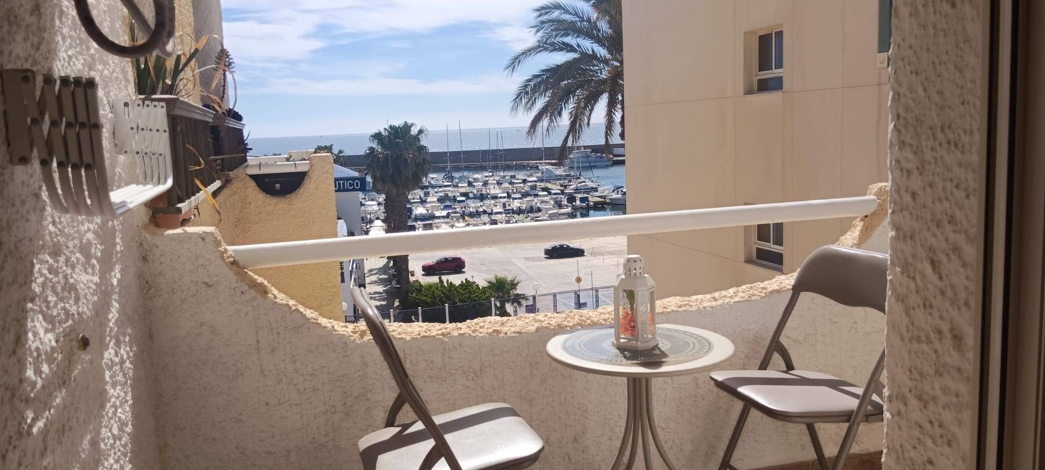Terrace of Flat for sale in Roquetas de Mar  with Air Conditioner, Terrace and Furnished