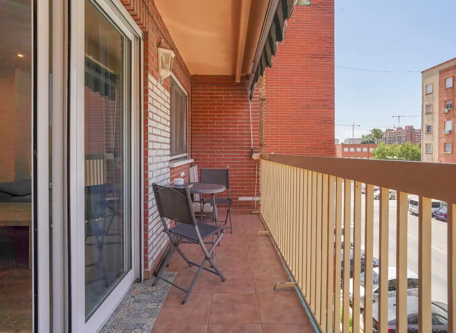 Terraza de Piso de alquiler en Valencia con Aire acondicionado, Calefacción y Terraza