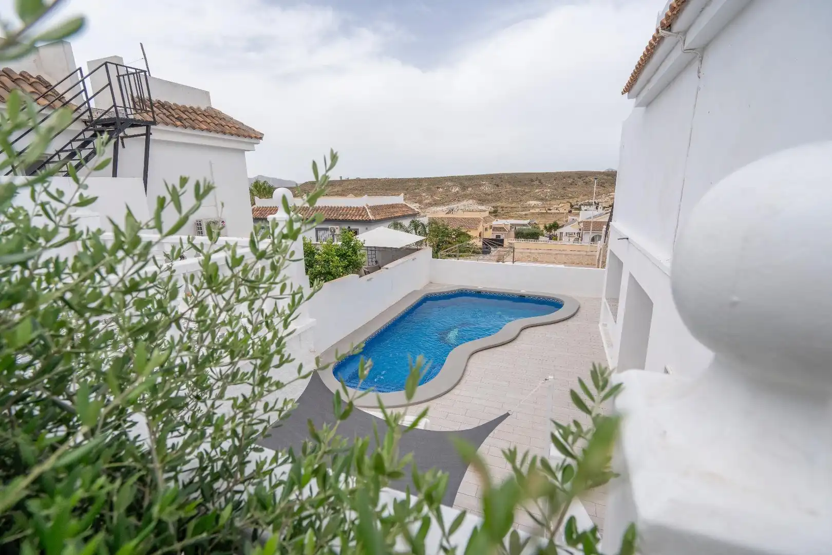 Piscina de Casa o chalet en venta en Mazarrón con Aire acondicionado, Calefacción y Jardín privado