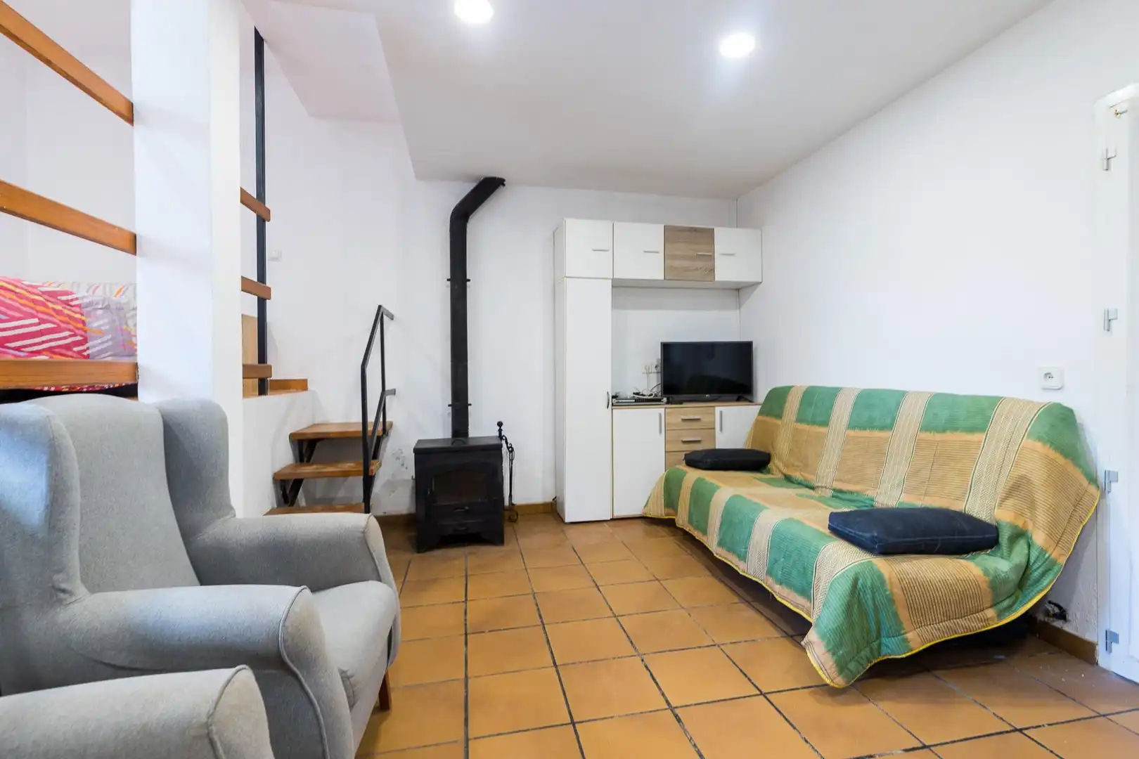 Sala d'estar de Casa o xalet en venda en Llucmajor amb Jardí privat, Terrassa i Traster
