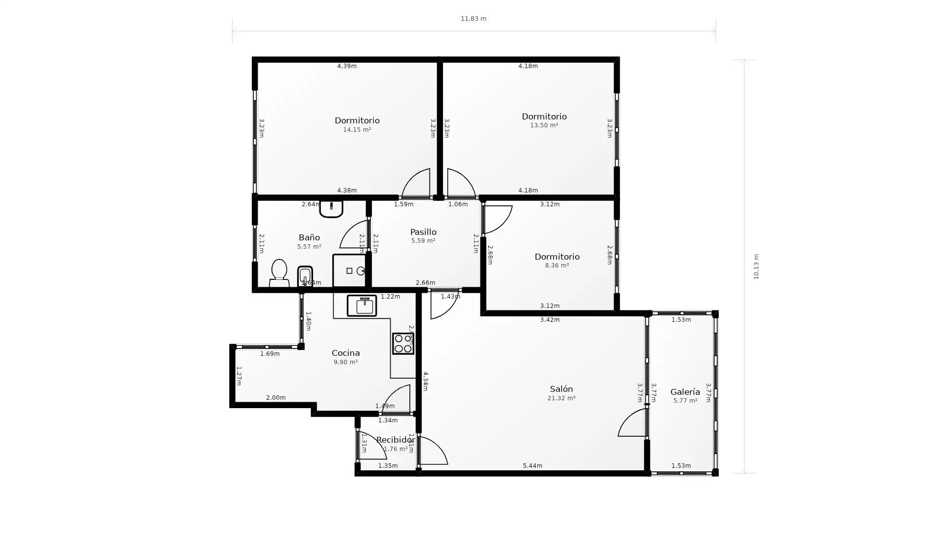 Flat for sale in Ciempozuelos  with Air Conditioner, Heating and Furnished