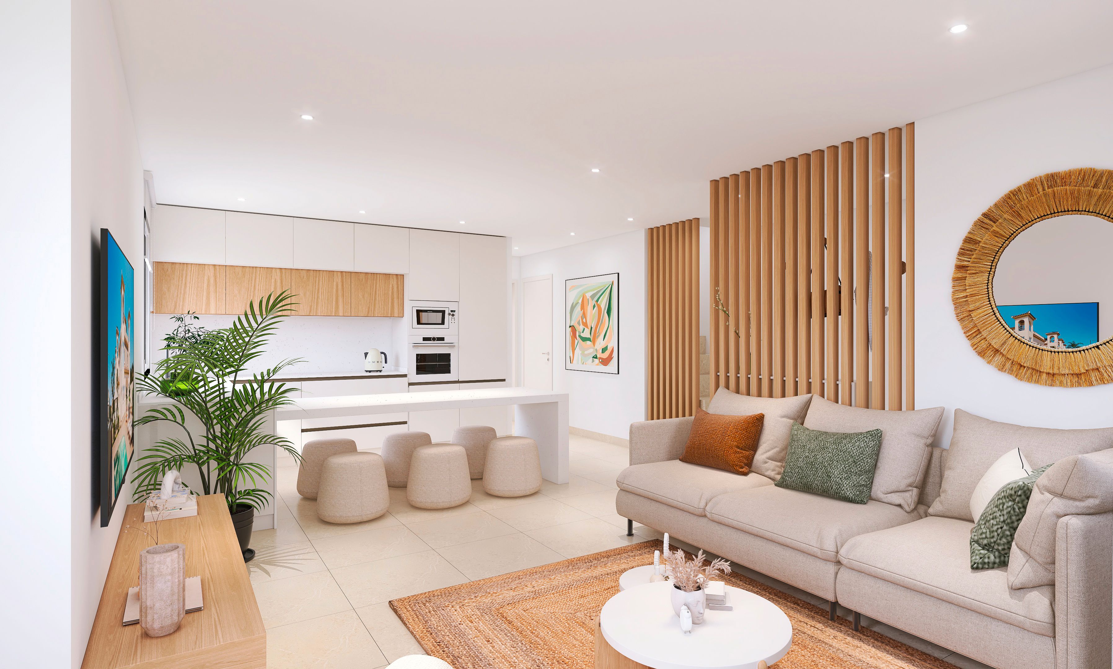 Sala d'estar de Casa o xalet en venda en Bigastro amb Jardí privat i Terrassa
