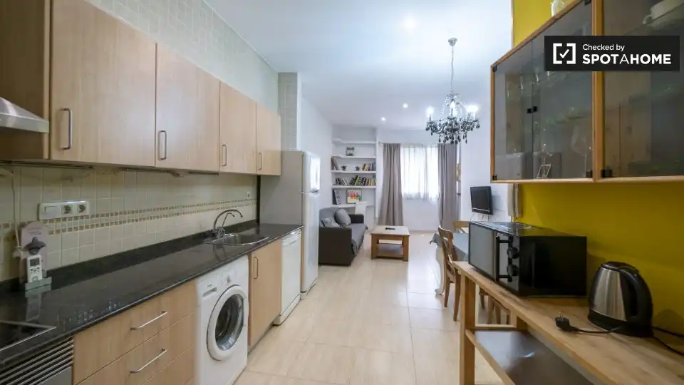 Appartamento con terrazza in affitto a L'Eixample, imagen 6
