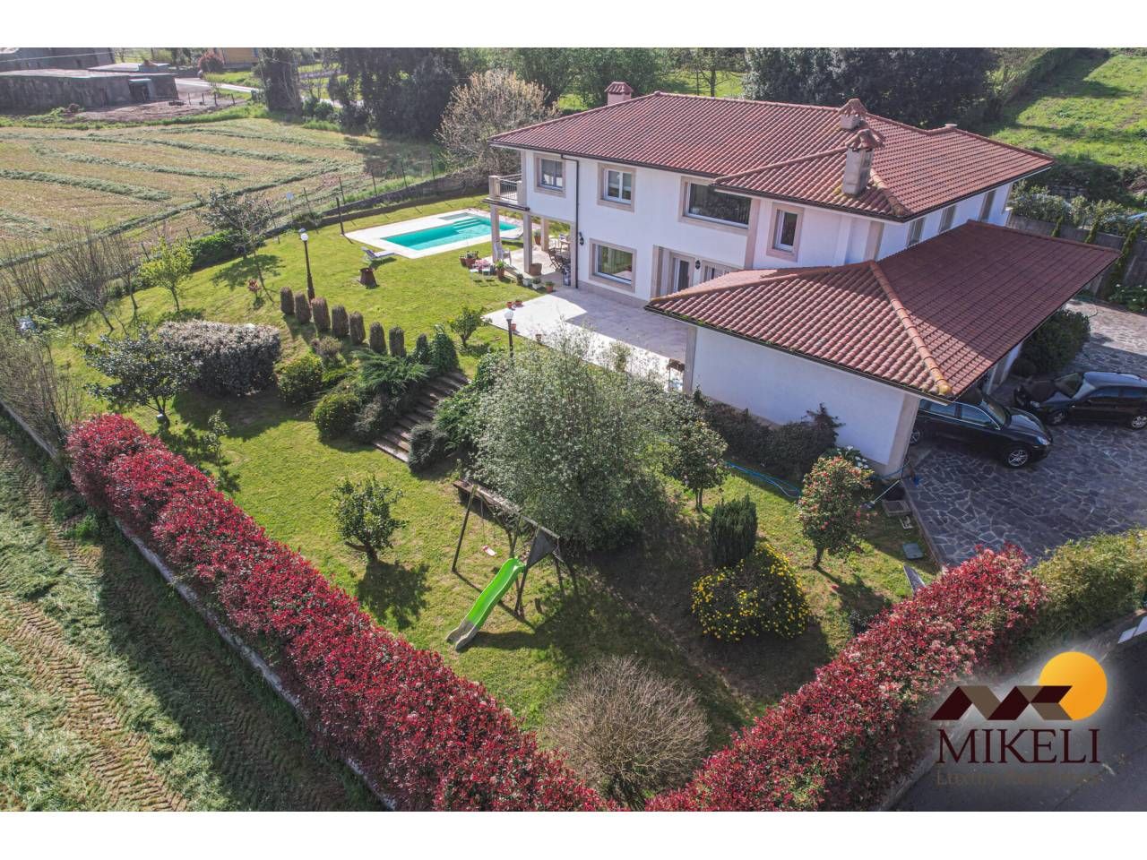 Jardí de Casa o xalet en venda en Meruelo amb Calefacció, Jardí privat i Terrassa