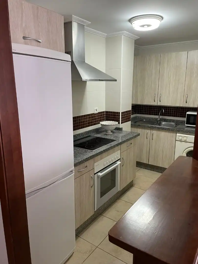 Kitchen of Flat for rent in Punta Umbría  with Furnished, Oven and Washing machine