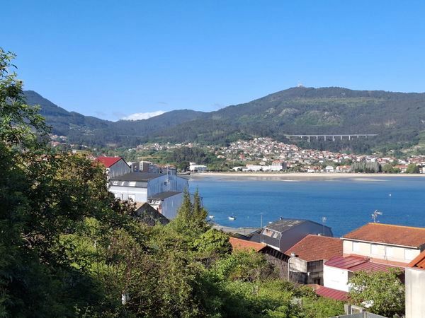 Exterior view of Flat for sale in Moaña  with Parquet flooring and Storage room