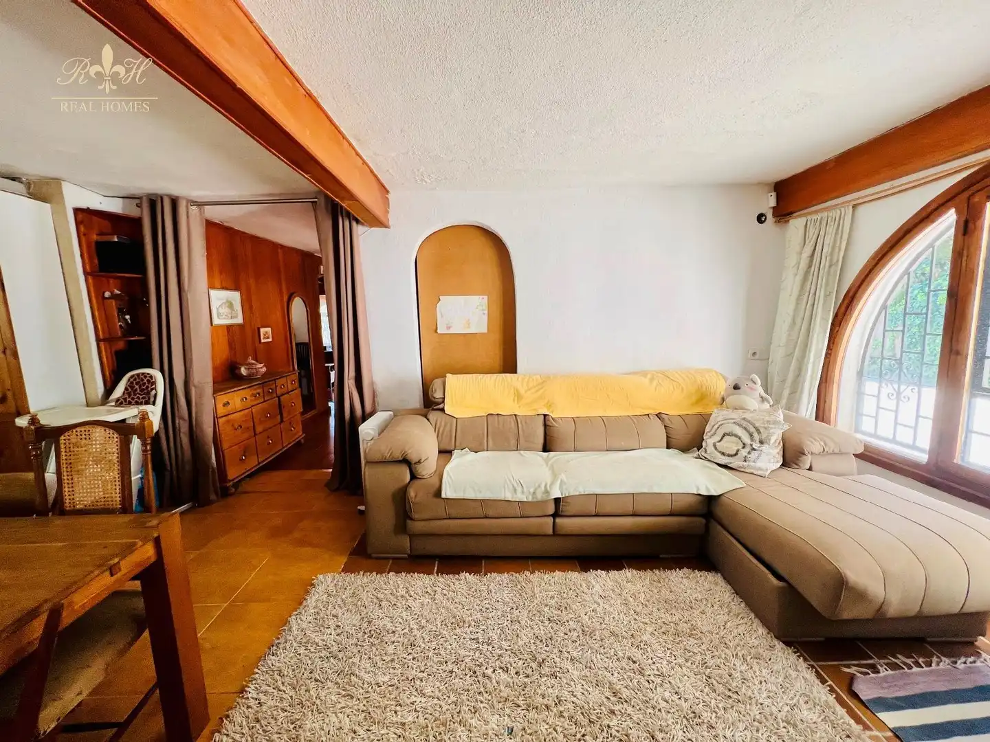 Living room of Houses for sale in L'Alfàs del Pi  with Terrace, Storage room and Swimming Pool