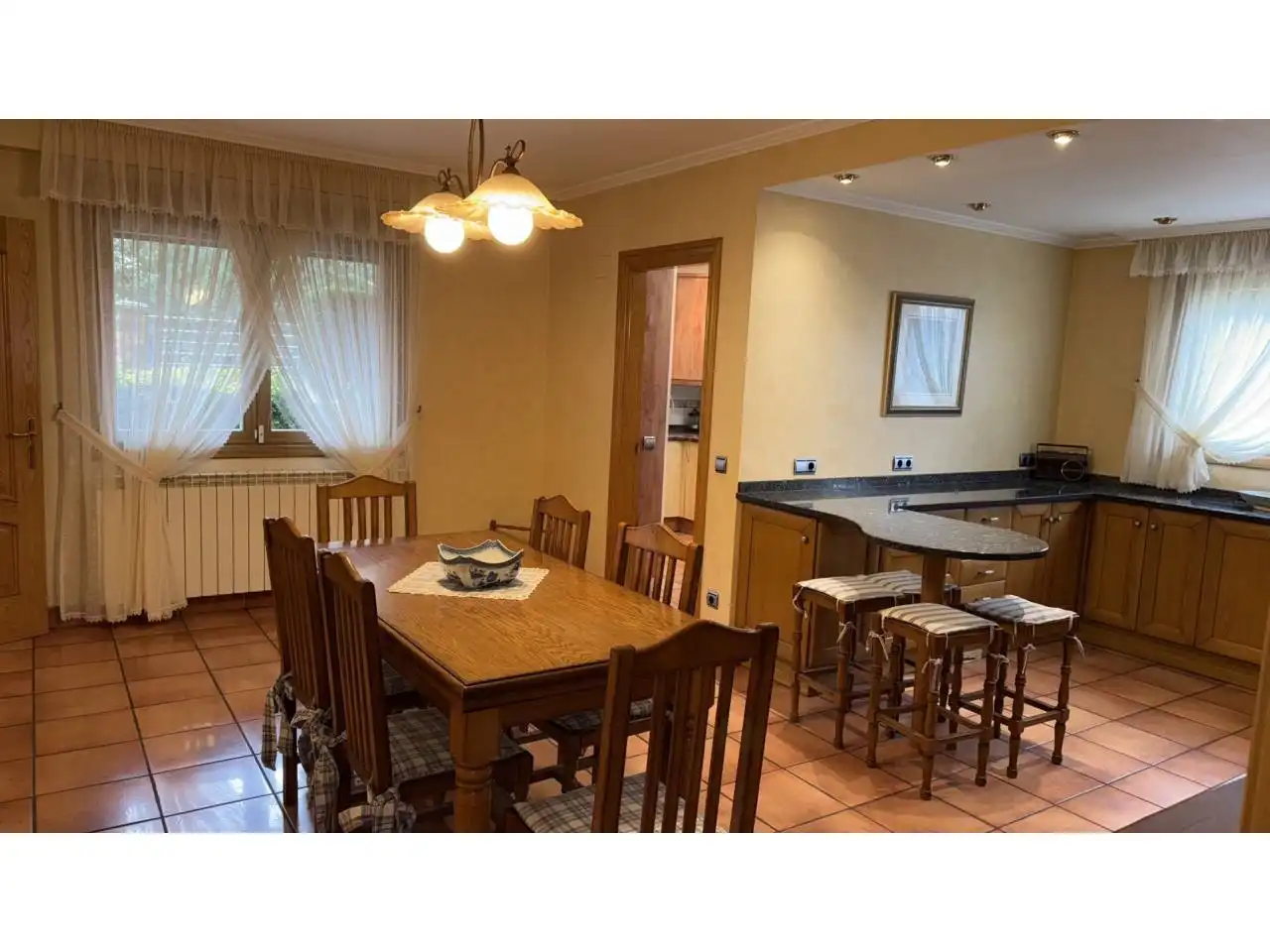 Dining room of Houses for sale in Urdiain  with Heating, Private garden and Terrace