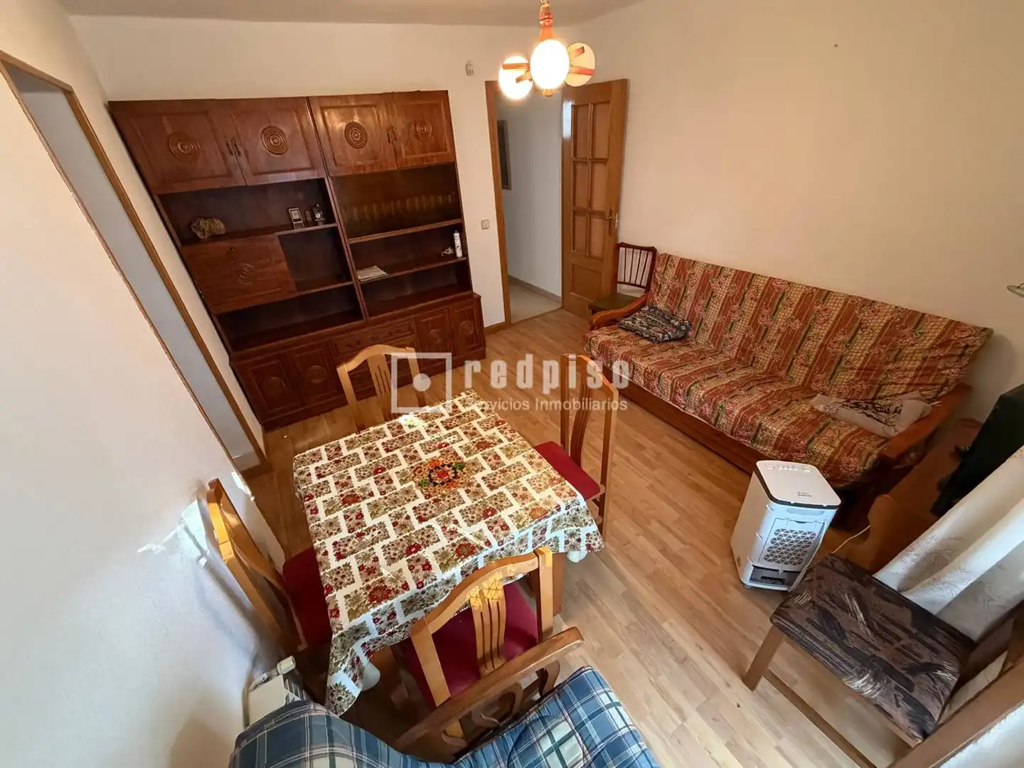 Wohnzimmer von Wohnung zur Miete in Madrid mit Heizung und Terrasse