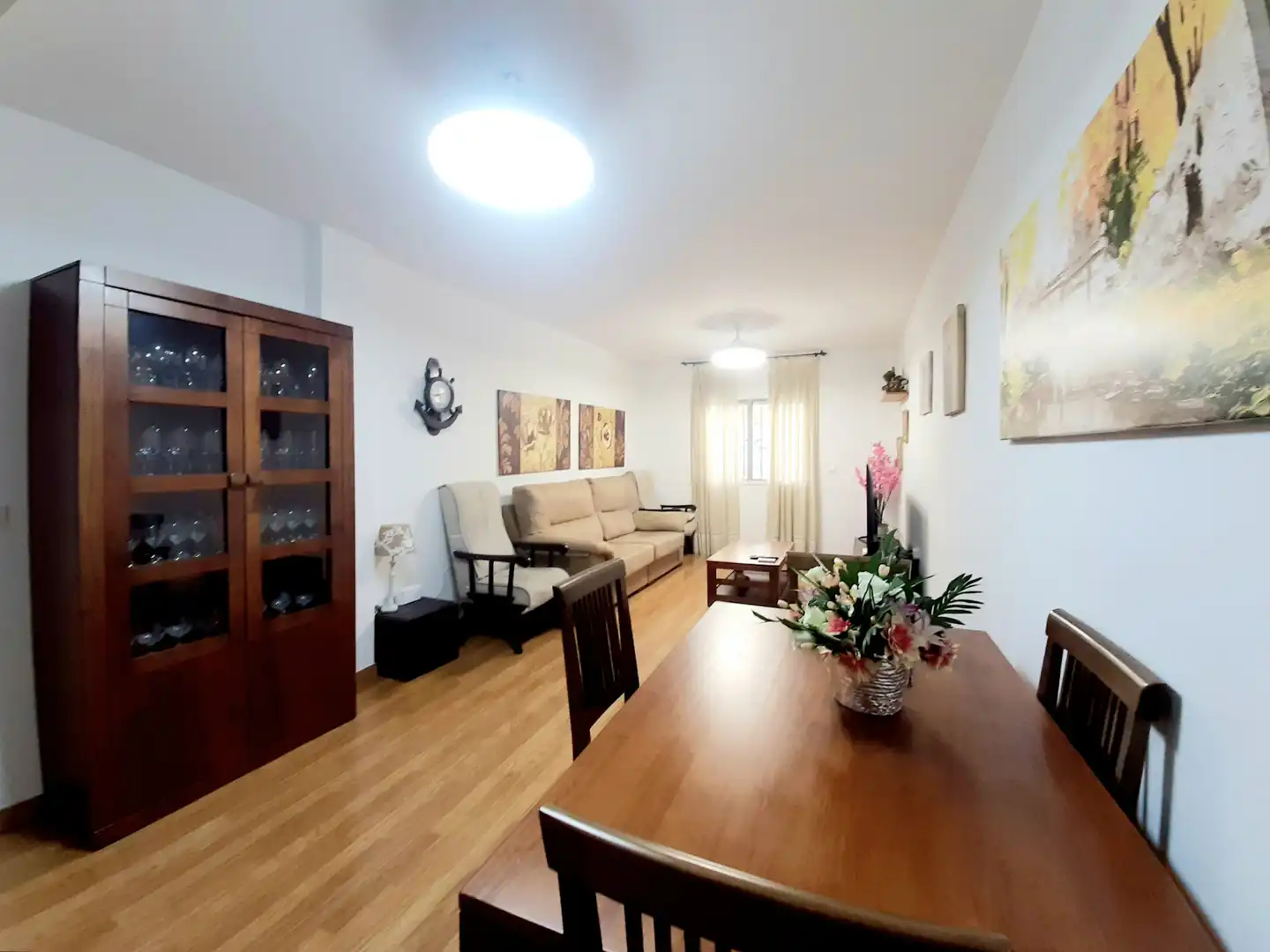 Sala de estar de Piso en venta en Archena con Aire acondicionado, Calefacción y Parquet
