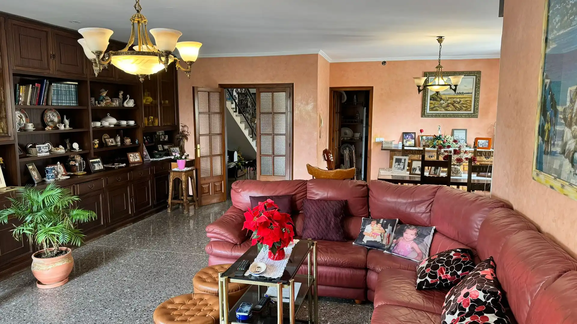 Sala de estar de Casa o chalet en venta en Calonge i Sant Antoni con Calefacción, Jardín privado y Terraza