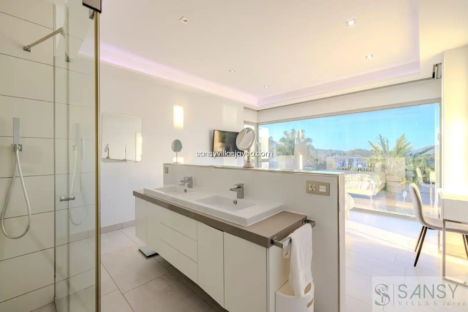 Bathroom of Houses for sale in Jávea / Xàbia  with Storage room