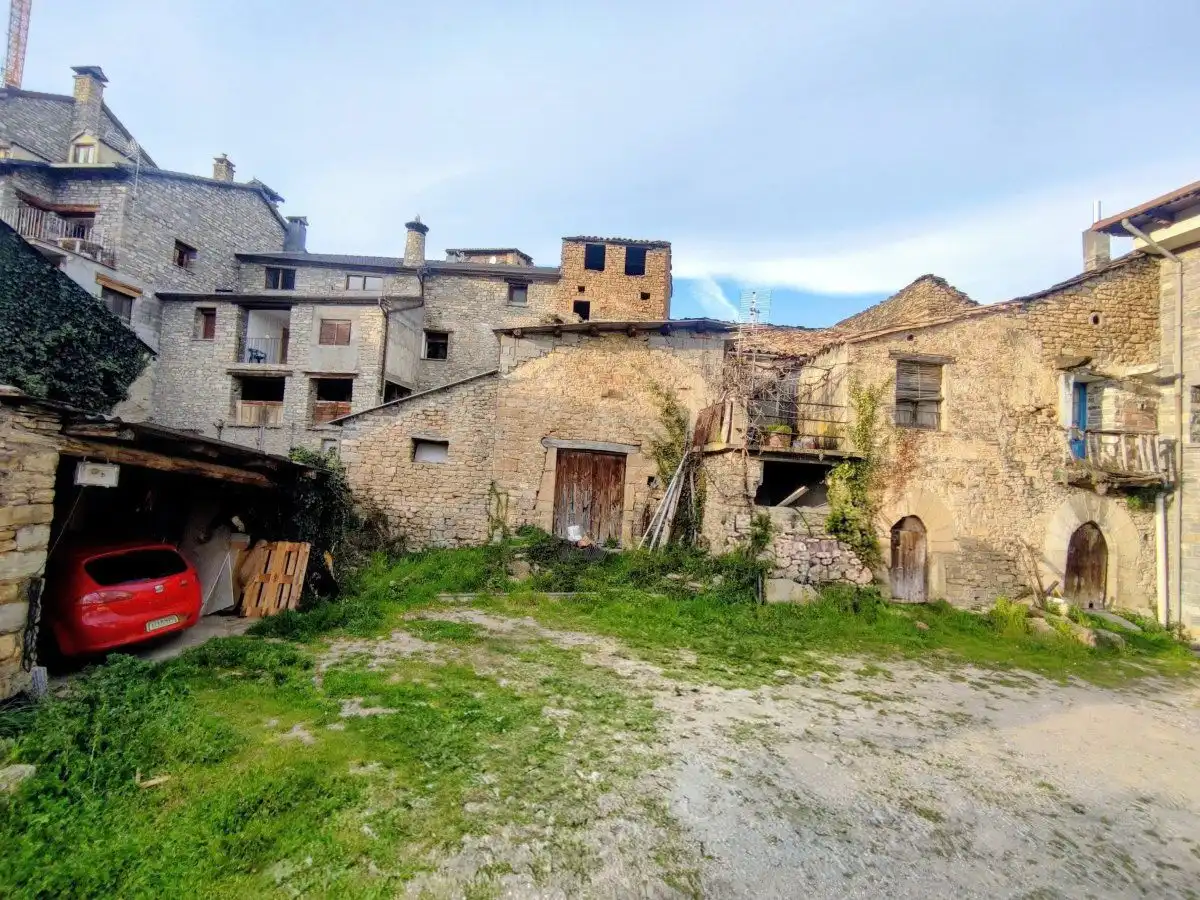 Vista exterior de Casa o chalet en venta en Boltaña con Jardín privado y Trastero