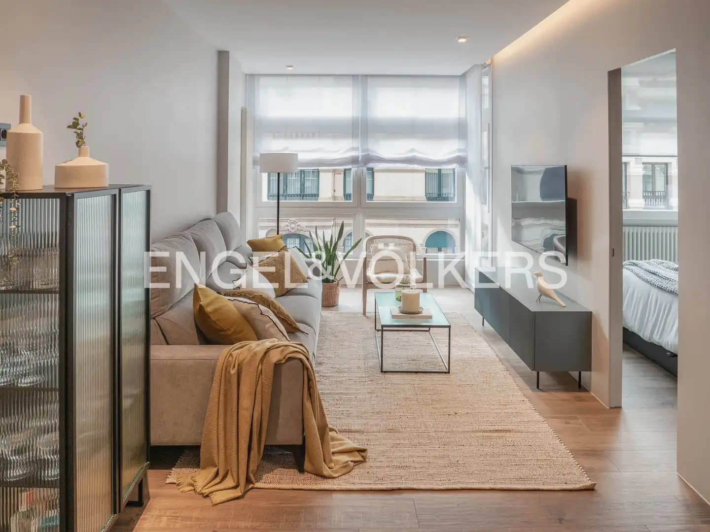 Sala de estar de Piso en venta en Bilbao  con Calefacción
