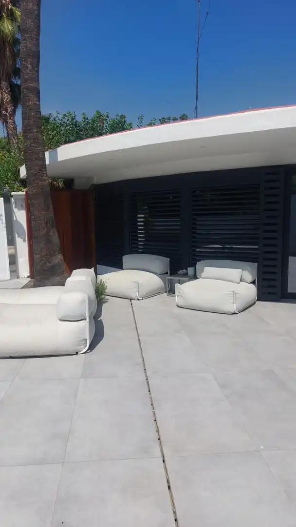 Terrassa de Casa o xalet en venda en Sant Pere de Ribes amb Piscina