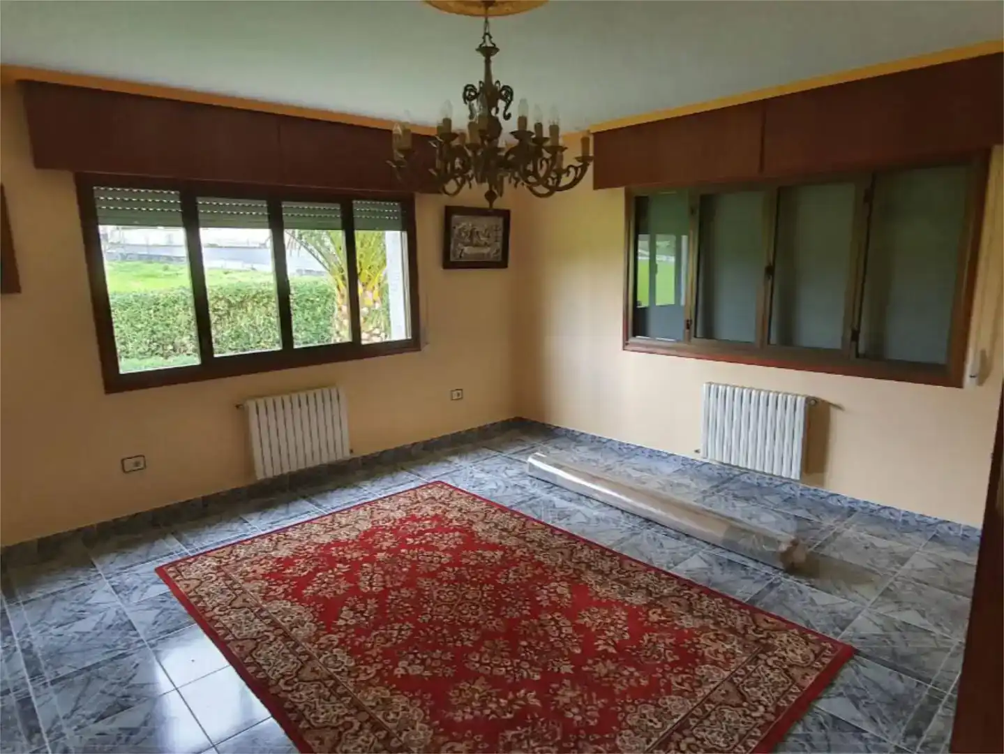 Sala de estar de Casa o chalet en venta en Santiso con Balcón
