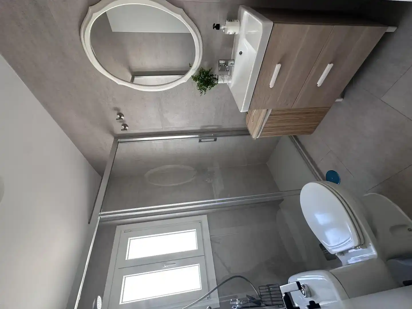 Badezimmer von Maisonette zur Miete in Chiclana de la Frontera mit Schwimmbad und Balkon