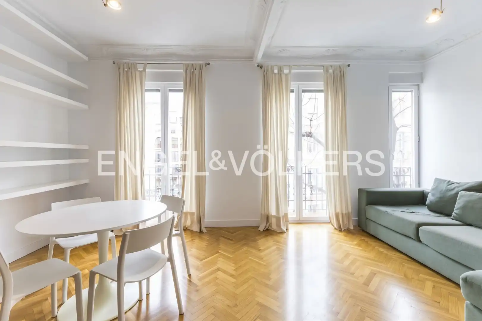 Wohnzimmer von Wohnung zur Miete in Chamberí