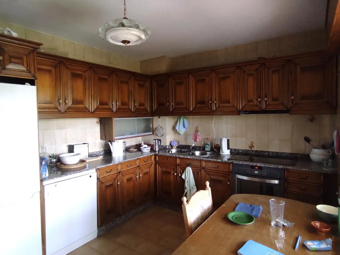 Cocina de Casa o chalet en venta en Vila de Cruces con Calefacción, Jardín privado y Terraza