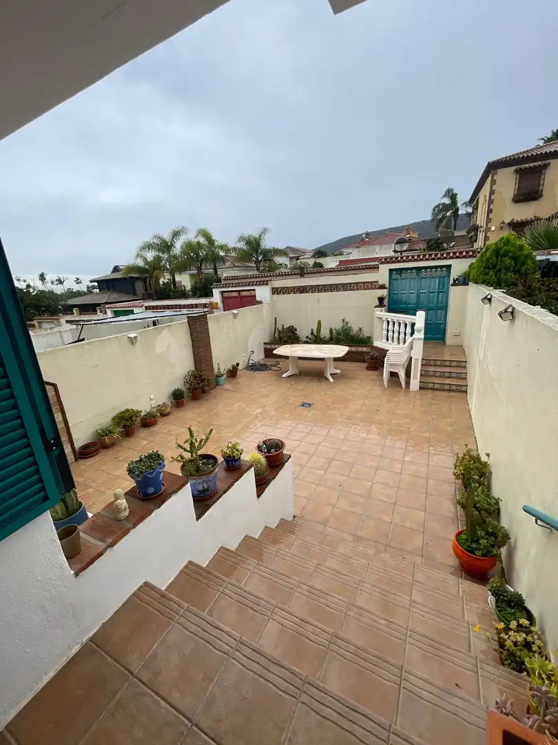 Terraza de Casa adosada en venta en La Línea de la Concepción con Piscina comunitaria