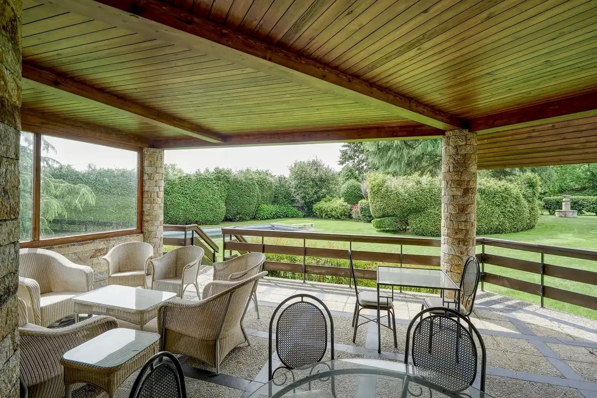 Terrassa de Casa o xalet en venda en Sada (A Coruña) amb Calefacció, Jardí privat i Parquet