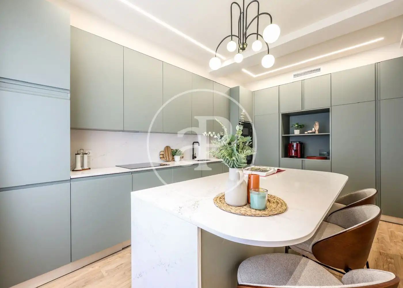 Küche von Wohnung zum Verkauf in Madrid mit Klimaanlage, Heizung und Möbliert