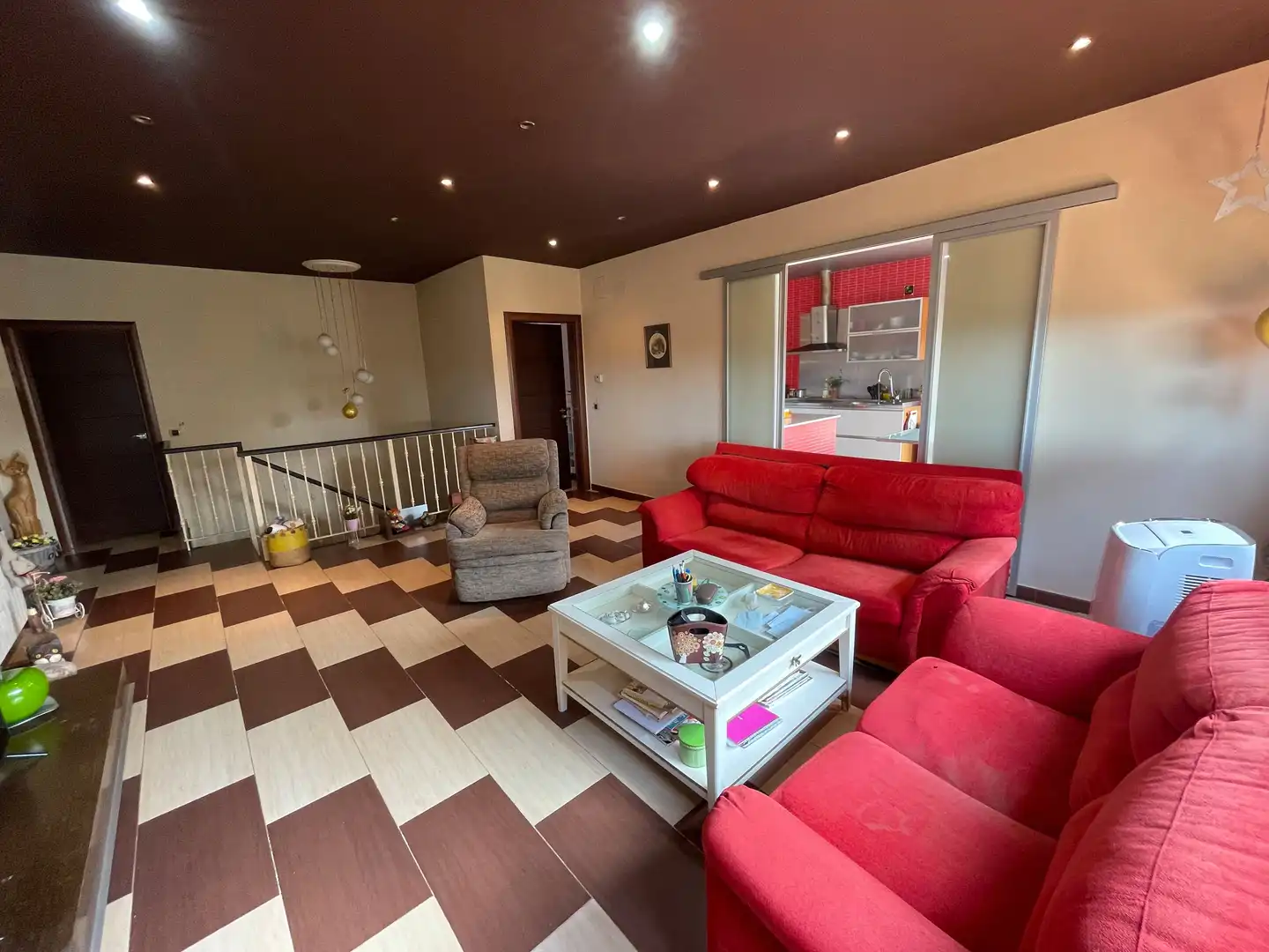 Living room of Houses for sale in Caldes de Malavella  with Heating, Private garden and Terrace