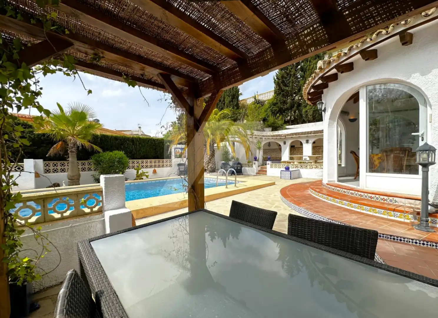 Terraza de Casa o chalet en venta en Benitachell / El Poble Nou de Benitatxell con Aire acondicionado, Calefacción y Jardín privado