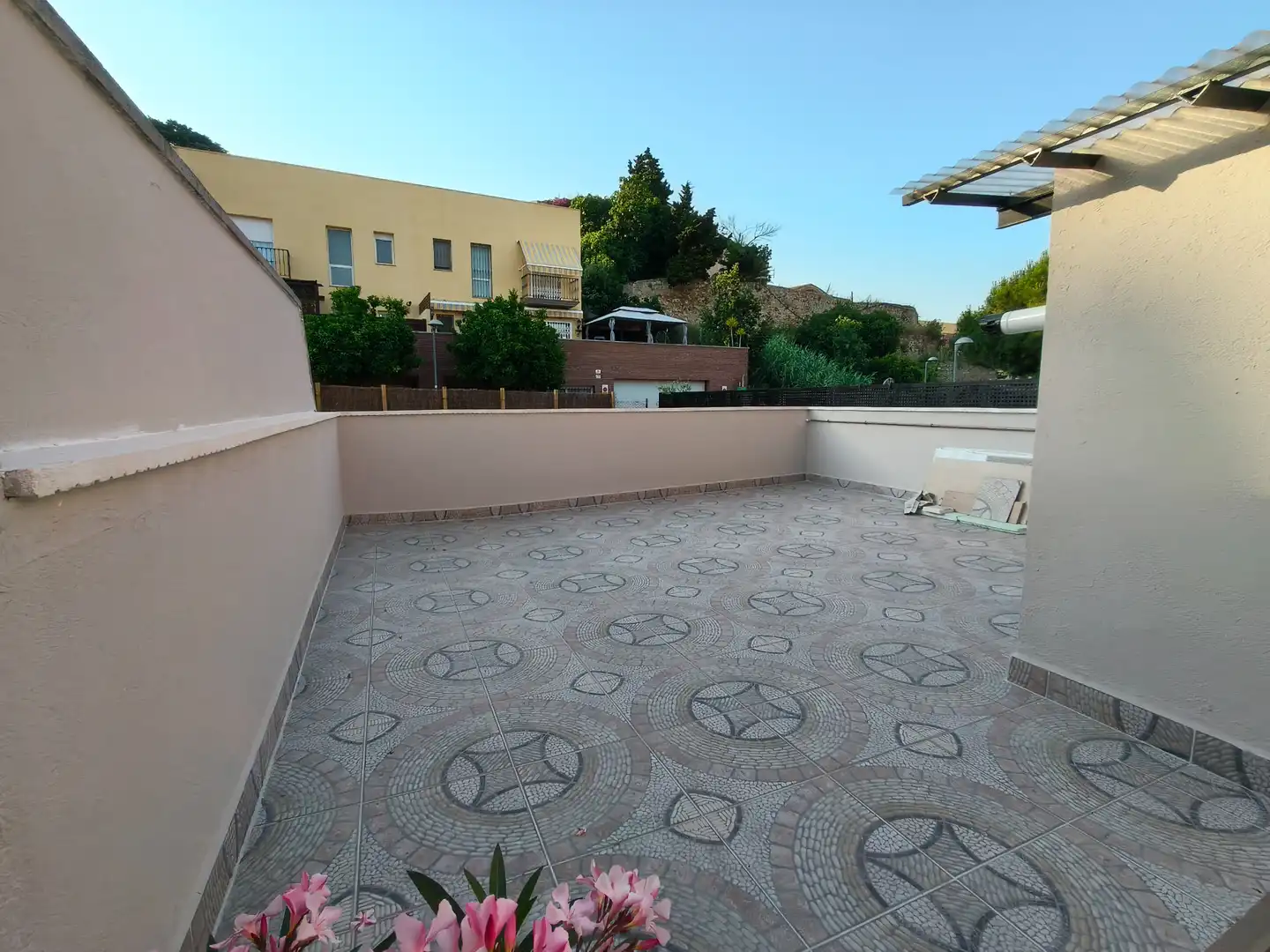 Terrassa de Casa adosada en venda en Pineda de Mar amb Aire condicionat, Calefacció i Parquet