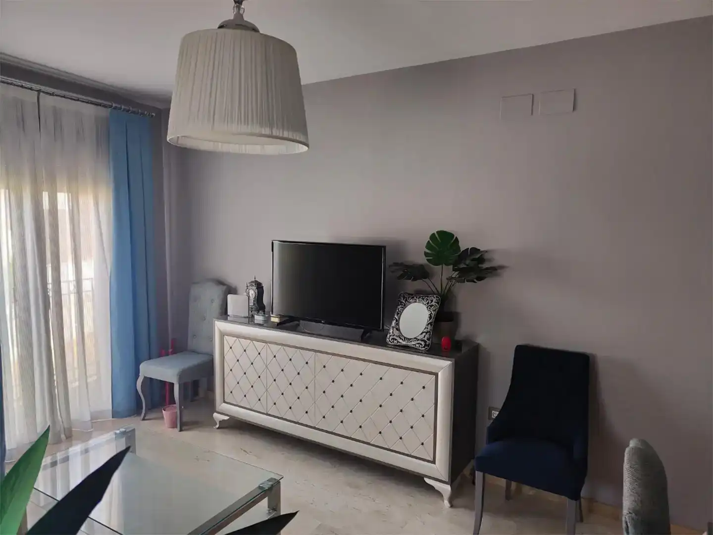Sala de estar de Piso en venta en Baena con Aire acondicionado, Trastero y Amueblado