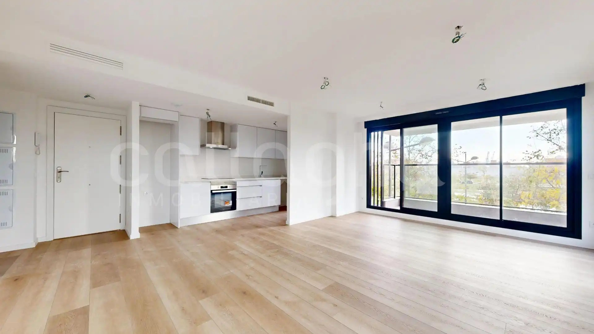 Wohnzimmer von Wohnung zum Verkauf in  Valencia Capital mit Klimaanlage, Terrasse und Abstellraum