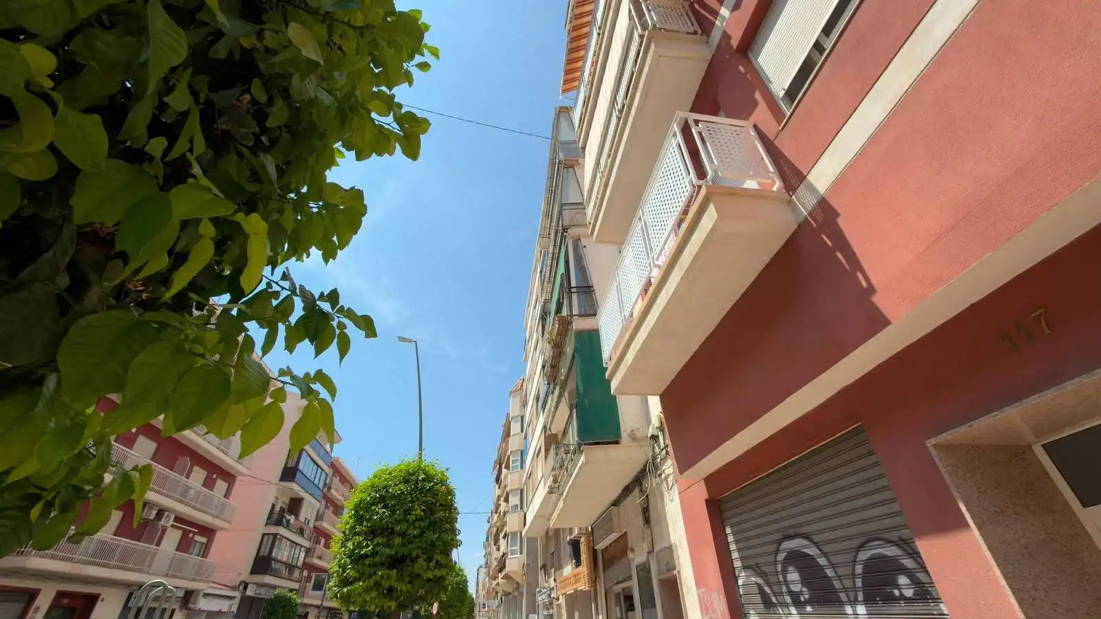 Außenansicht von Wohnung zum Verkauf in Villajoyosa / La Vila Joiosa mit Klimaanlage, Heizung und Terrasse