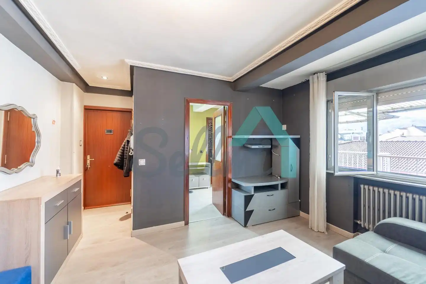 Bedroom of Attic for sale in Mieres (Asturias)  with Heating, Terrace and Furnished