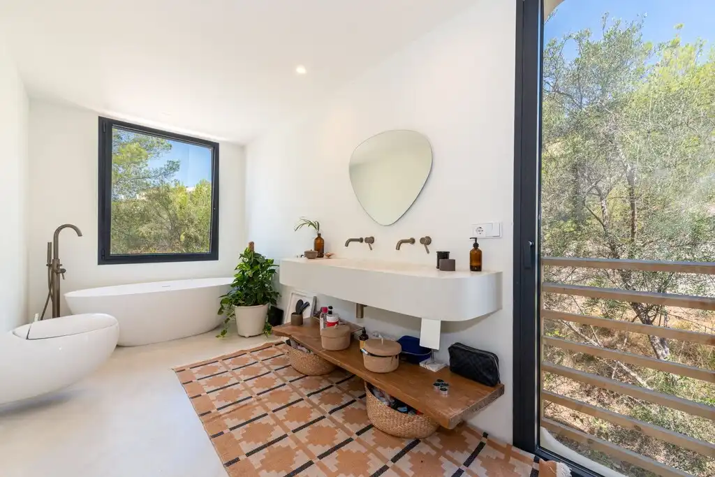 Baño de Casa o chalet en venta en Bunyola con Aire acondicionado, Calefacción y Terraza