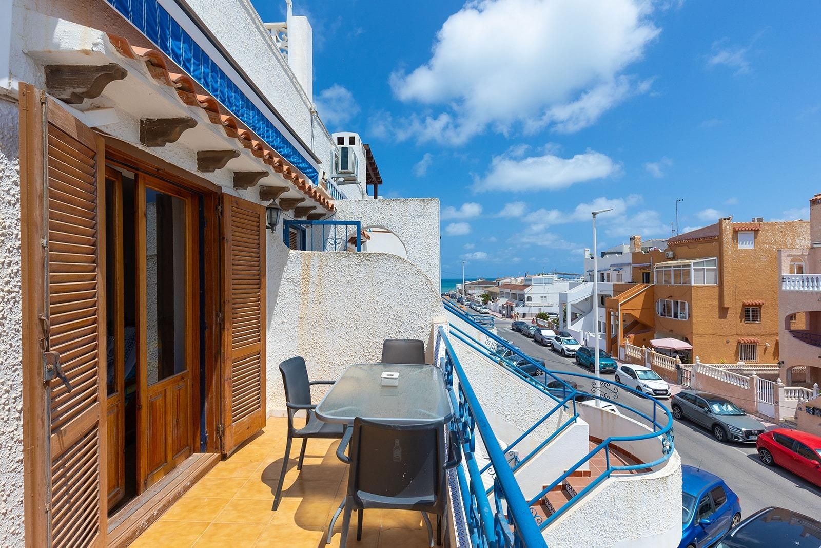 Exterior view of Attic for sale in Torrevieja  with Air Conditioner, Terrace and Balcony
