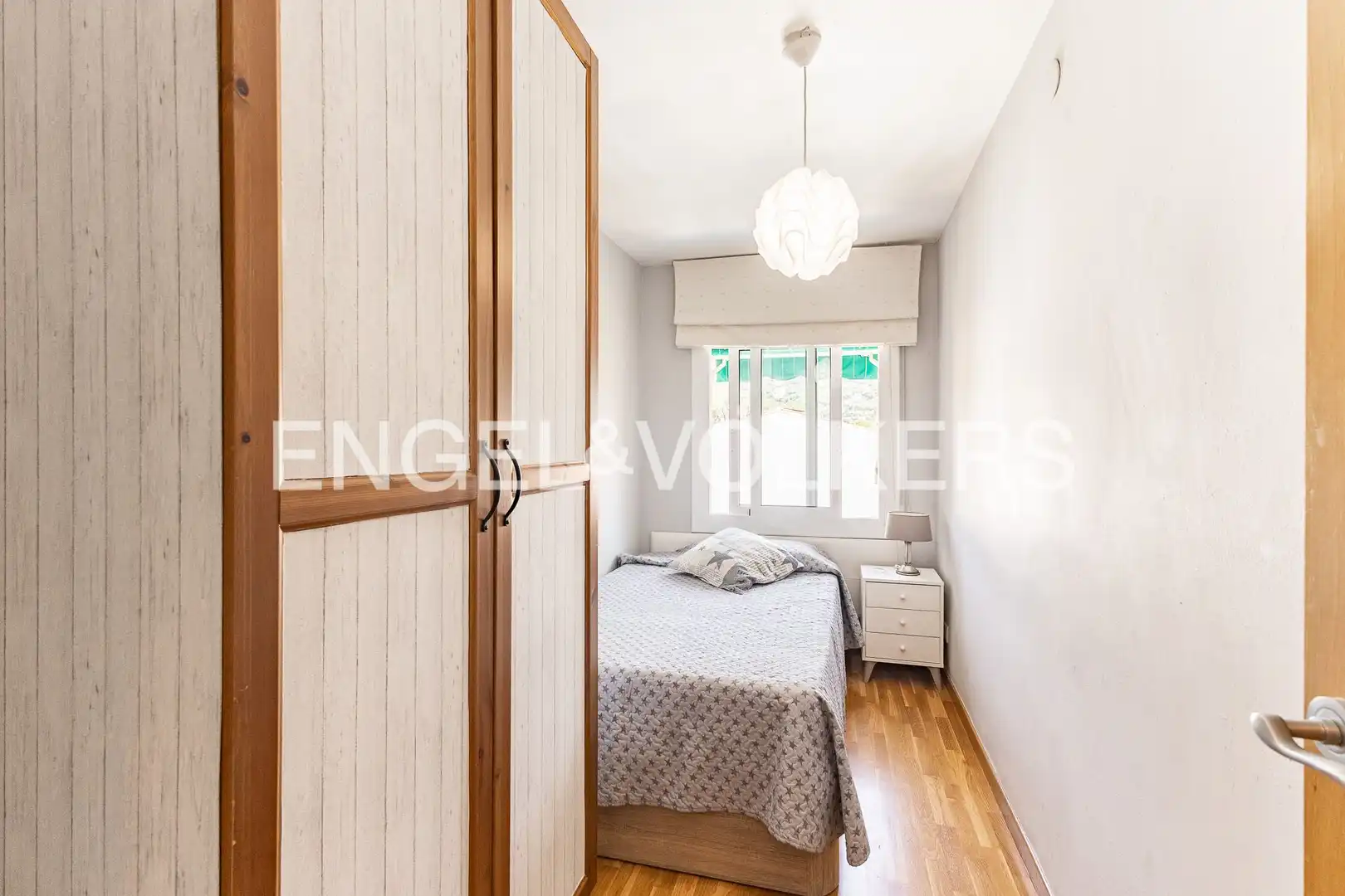 Bedroom of Flat for sale in Sant Andreu de Llavaneres  with Heating, Parquet flooring and Terrace